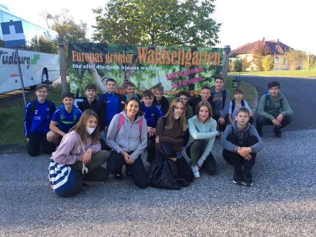 Besuch in Europas größtem Waldseilgarten